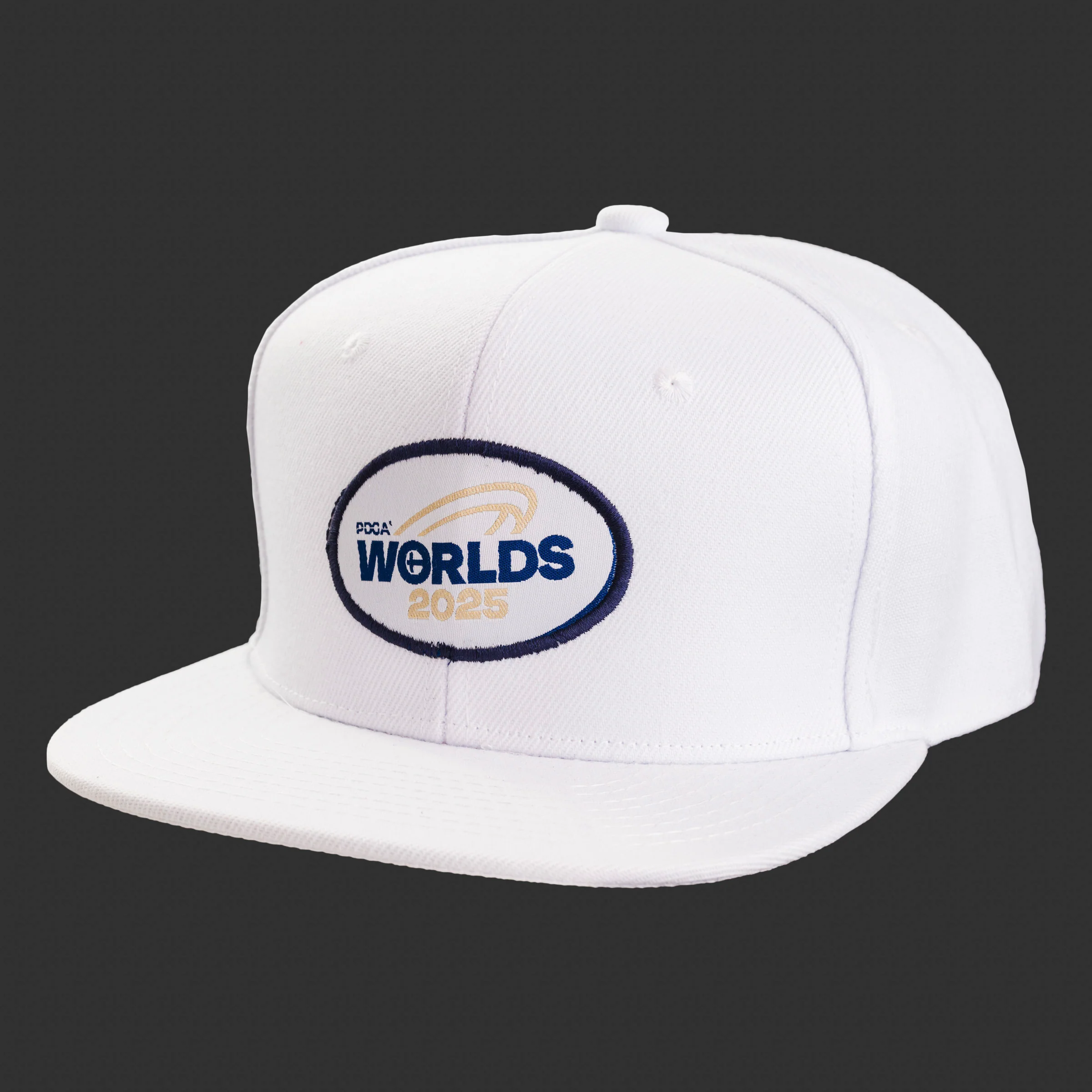PDGA Pro Worlds 2025 Flat Bill Snapback - Image 3