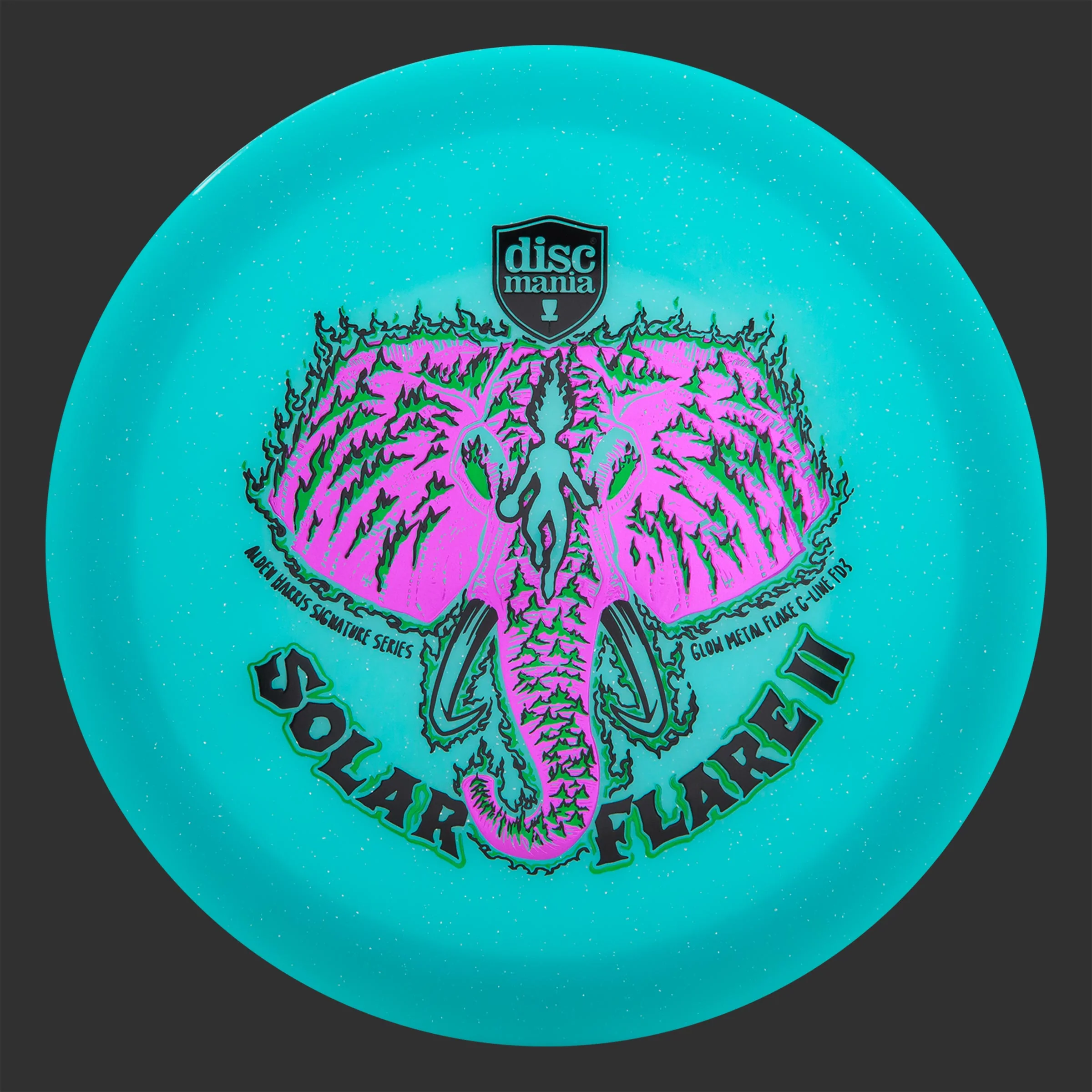 Solar Flare 2 - Alden Harris Signature Series Glow Metal Flake C-Line FD3 - Image 4