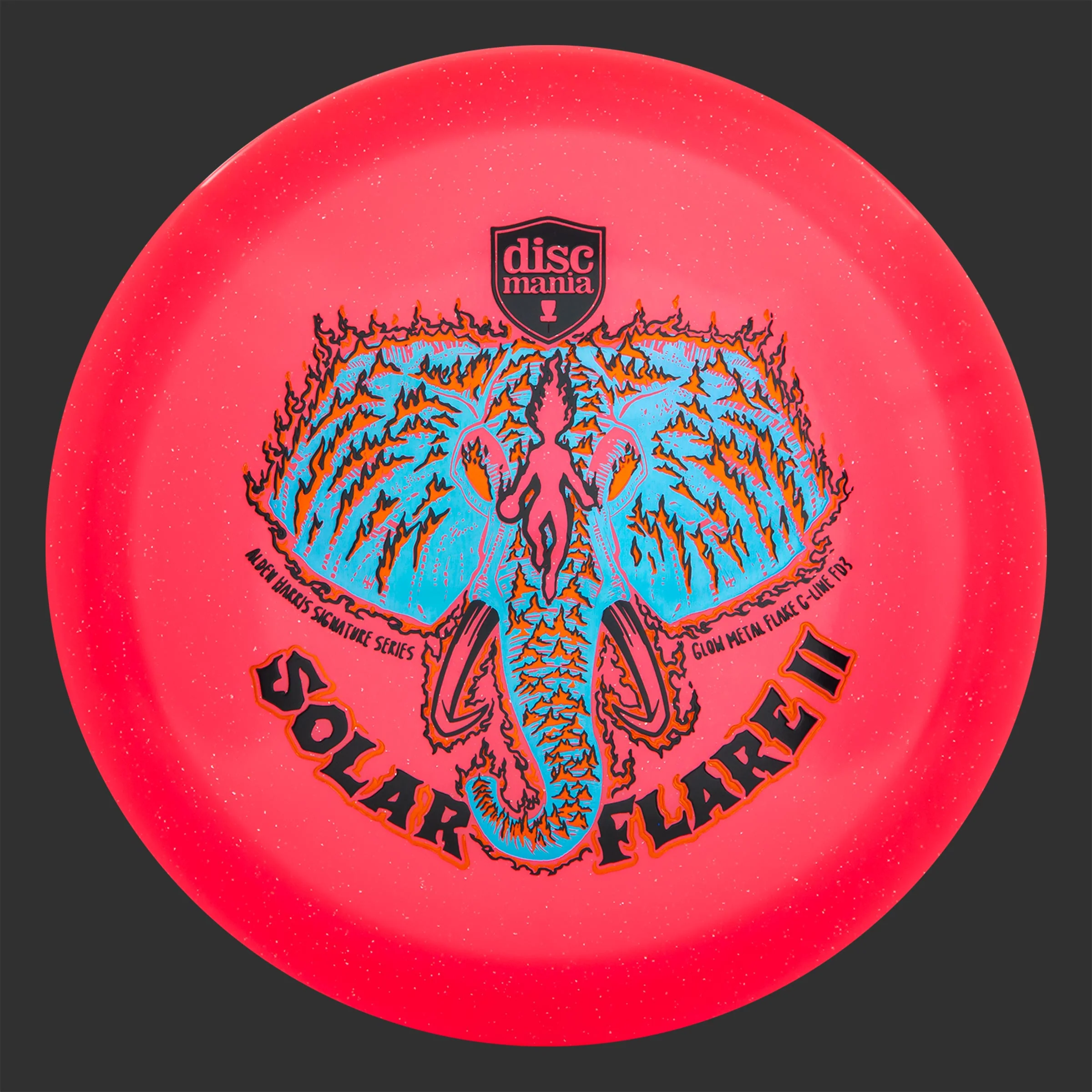 Solar Flare 2 - Alden Harris Signature Series Glow Metal Flake C-Line FD3 - Image 5